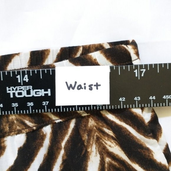 Calvin Klein Wide Leg Pants Size M High Waist Relaxed Pockets Pull On NWT - Picture 8 of 11